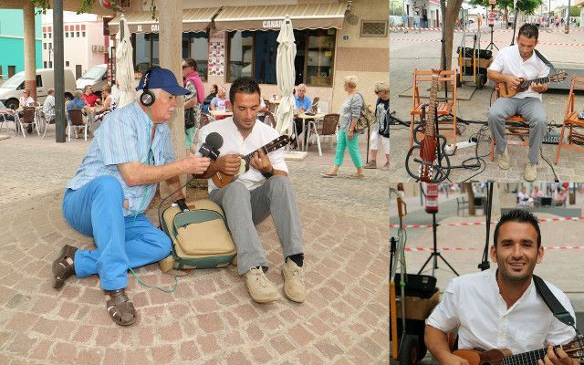 Entrevista a David de León Vera Timplista en Puerto del Rosario