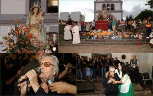 Doña Lola de León Poesía a la Virgen del Rosario
