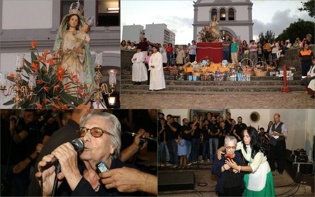Doña Lola de León Poesía a la Virgen del Rosario