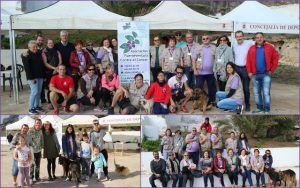 III Carrera de perros con dueños en Puerto del Rosario
