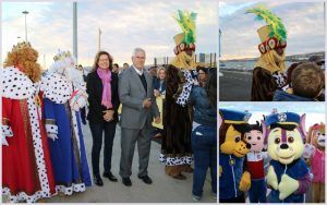 Llegada de los Reyes Magos de Oriente a Puerto del Rosario