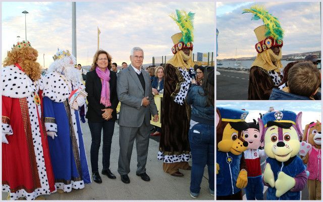 Llegada de los Reyes Magos de Oriente a Puerto del Rosario