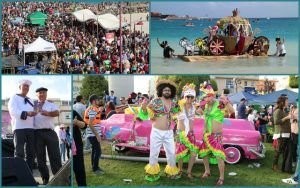 Entrevista a varios participantes en los Achipencos en el Carnaval de Puerto del Rosario
