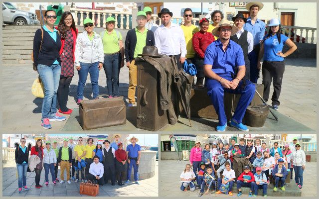 Visita cultural por Puerto del Rosario de los Alumnos del CEIP Pablo Neruda