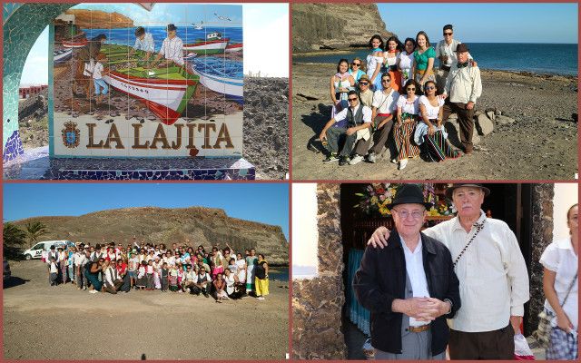 Entrevista de Tamariche a Don Ildefonso Afonso Sarmiento en la Lajita