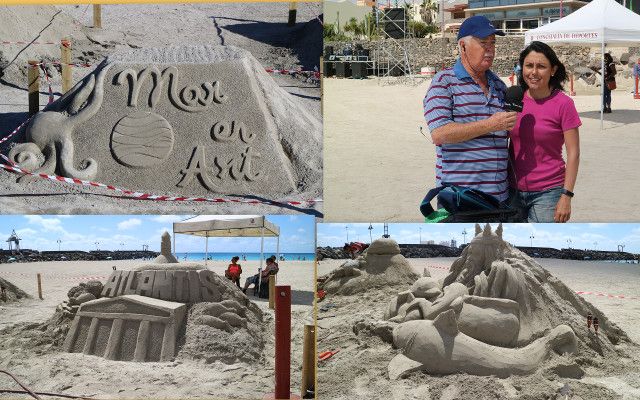 I Certamen Artístico “MarenArt” en la Playa los Pozos en Puerto del Rosario